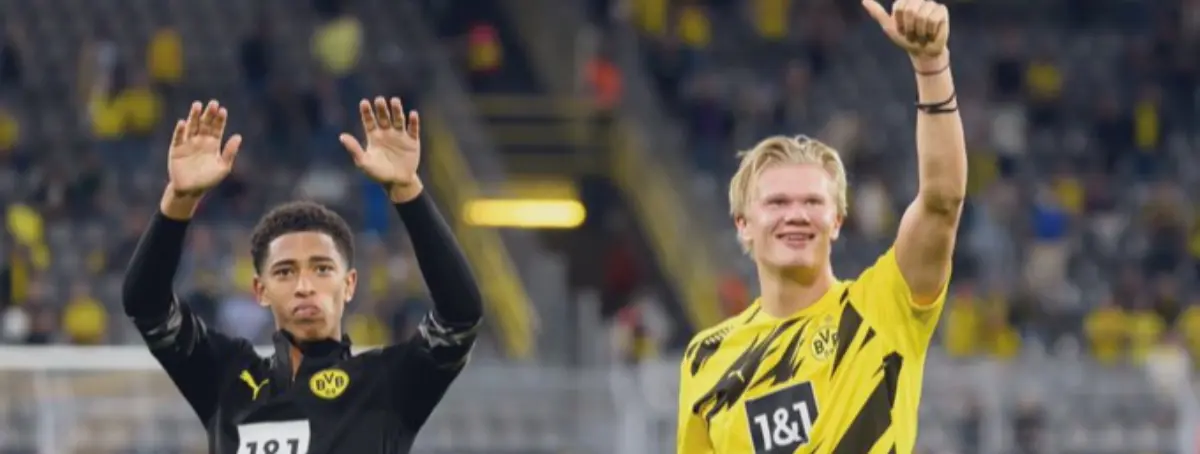 Tesoro en Dortmund como Jadon Sancho, Erling Haaland y Bellingham y futuro dúo letal con Odegaard