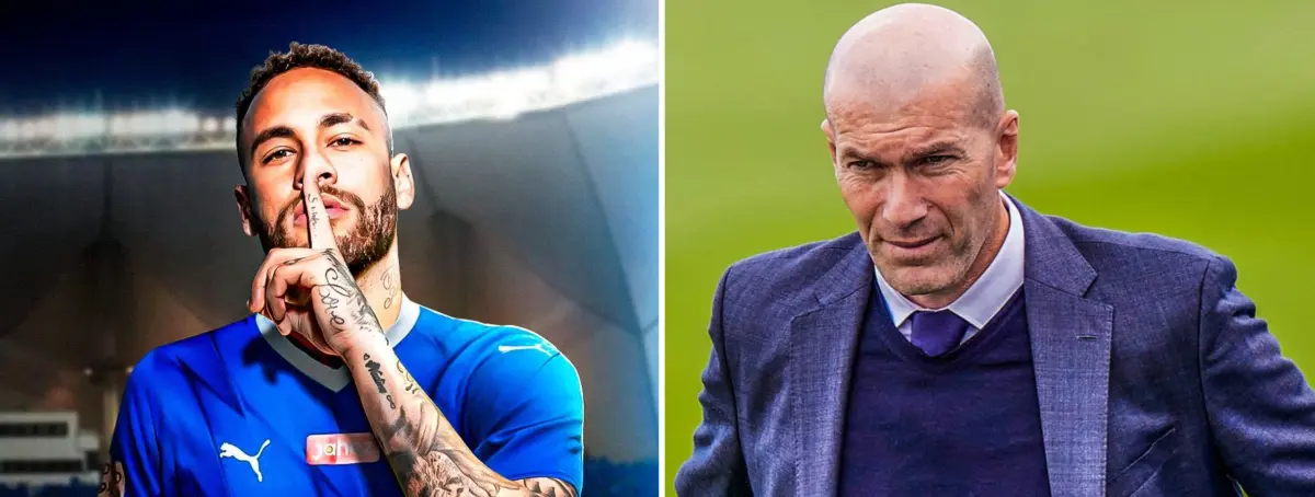 Neymar remueve los sueños de Florentino Pérez en Chamartín: Zinedine Zidane rompe con París y Madrid