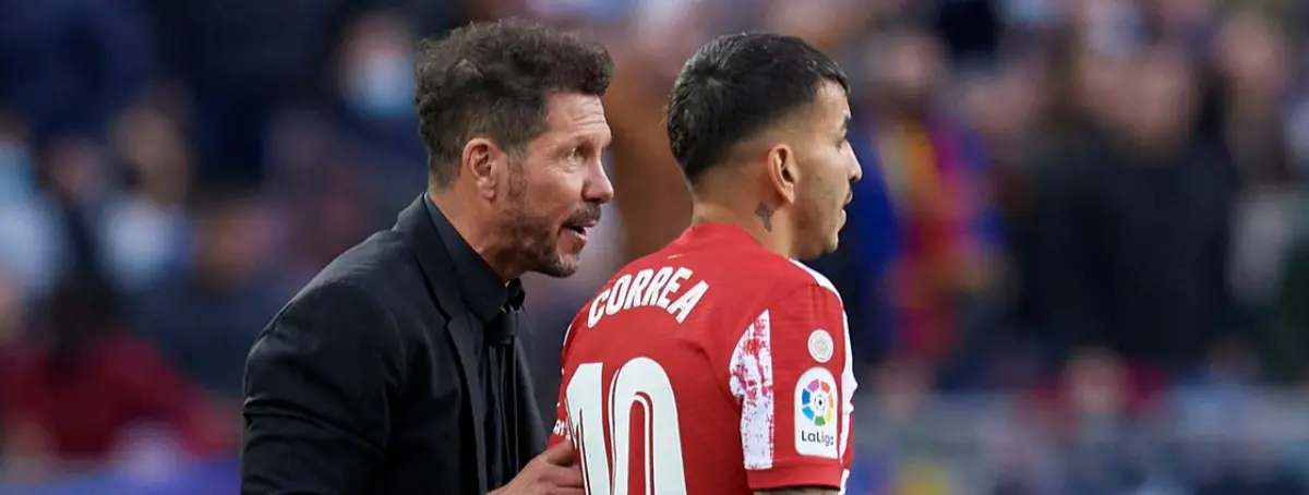 El Cholo de las cero excusas: no al victimismo por la roja a Morata; alegría por Correa y ¿De Paul?