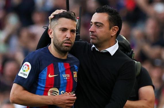 Xavi Hernández entiende la decepción de Jordi Alba: el Barça no se guarda nada de su despedida