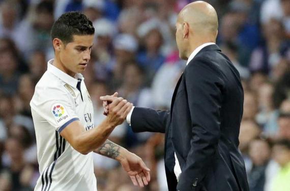 Cautivó a Zidane en Champions y el míster lo pidió para fulminar a James Rodríguez, alivio en Madrid