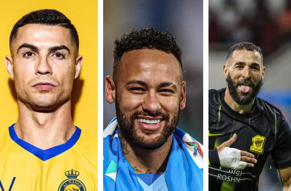 Ronaldo, Neymar y Benzema promueven la mayor estampida jamás vista en Europa, faltan tres meses