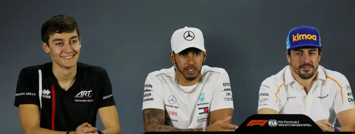 El dardo de Fernando Alonso sacude a Lewis Hamilton, ilusiona a Russell y envenena McLaren