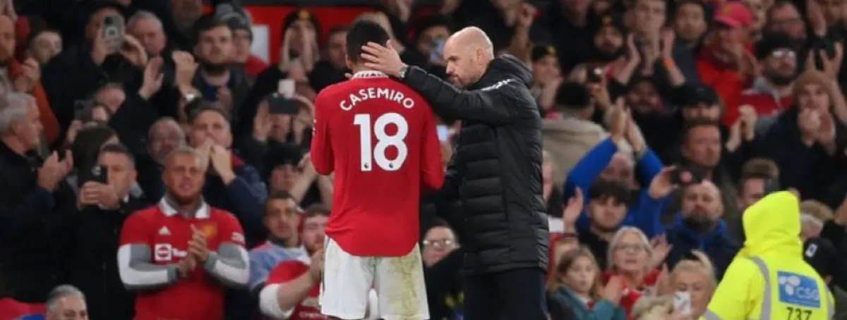 Erik ten Hag, tajante con Casemiro: busca más fútbol en el Manchester United