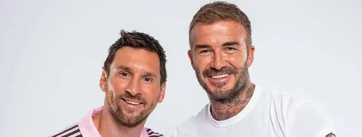 David Beckham se frota las manos con Leo Messi, novedad sin precedentes con Busquets y Jordi Alba David Beckham se frota las manos con Leo Messi, novedad sin precedentes con Busquets y Jordi Alba