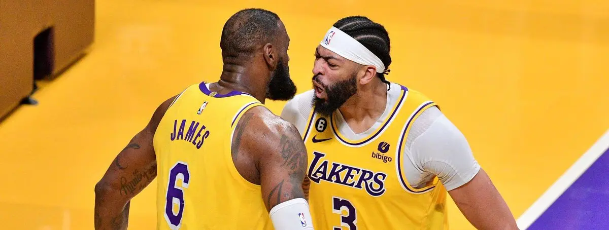 La decadencia de los Lakers se ceba con Davis y LeBron James… con Jokic favorecido: arde el Oeste