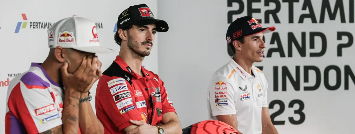 Esto de Marc Márquez y Ducati va a enfadar a Martín, Bagnaia y Bastianini, y otras calabazas a Honda