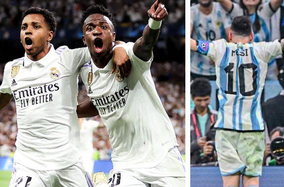 Vinicius, Rodrygo Goes y el Real Madrid plantan por Neymar una trampa a Leo Messi y Argentina