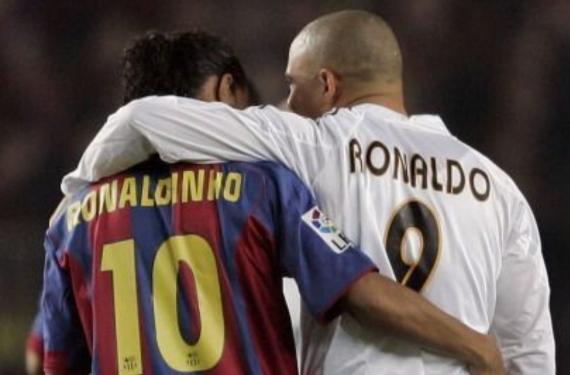 Ronaldo Nazário y Ronaldinho incendian la rivalidad Madrid y Barça: no hay duda, 133M y otra vez