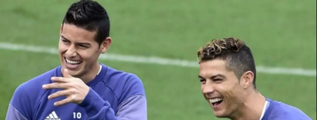 Precio de risa de 2 futbolistas que llamó Florentino para olvidar a Cristiano y James Rodríguez