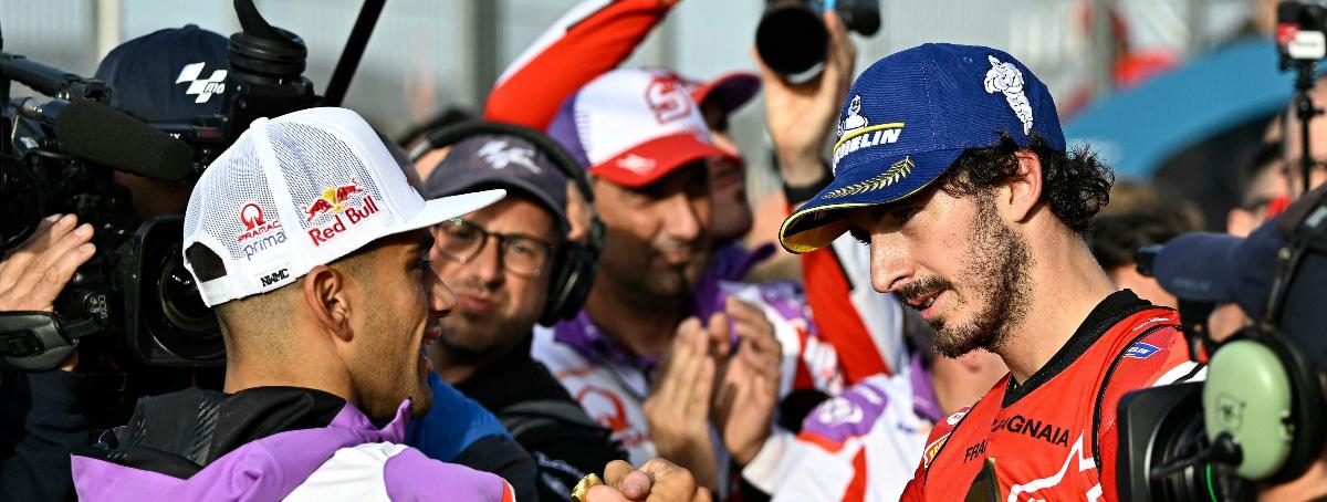 Pecco Bagnaia destapa su ventaja frente a Marc Márquez y Jorge Martín ...