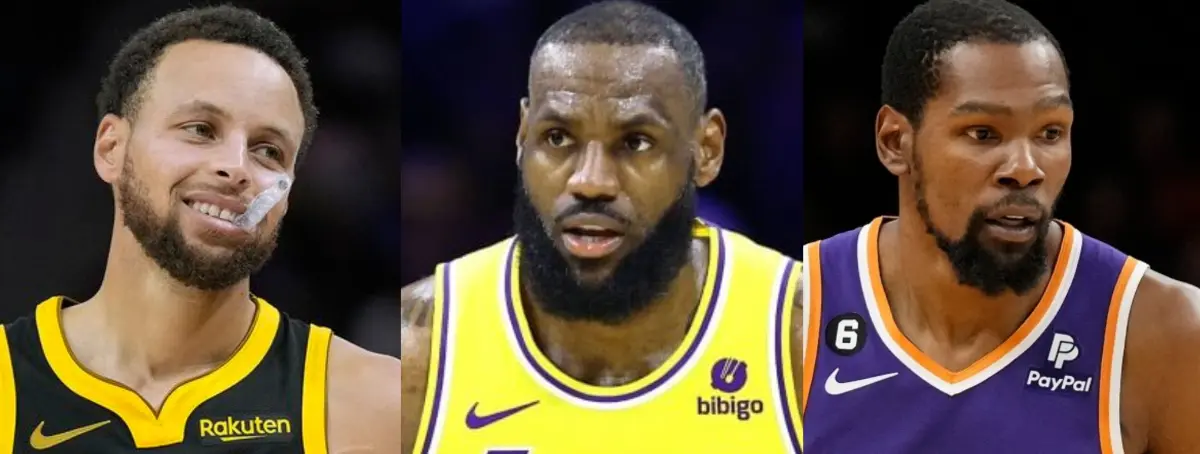 ¡Vuelve! Pudo ser el gran socio de Stephen Curry pero Durant se la juega, y Doncic reta a LeBron