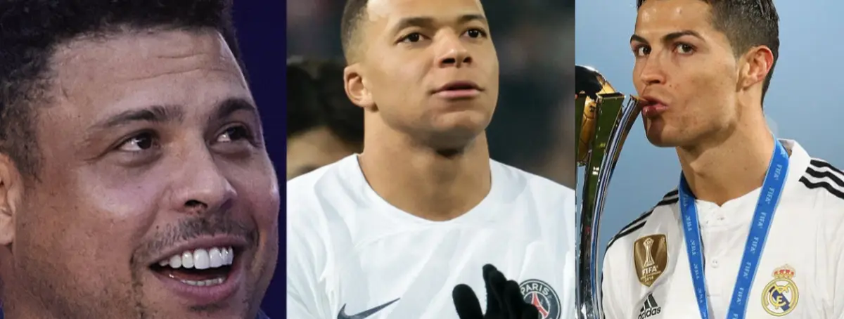 Madrid prepara la presentación del nuevo CR7 que acabará con Mbappé y recomienda Ronaldo Nazário