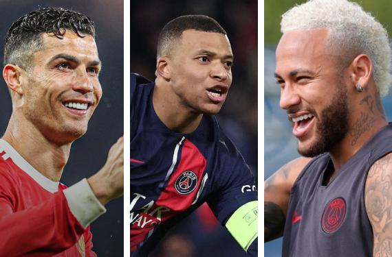 A Cristiano y Neymar les da la risa y Klopp se deprime: jugarreta única de Arabia a Qatar por Mbappé