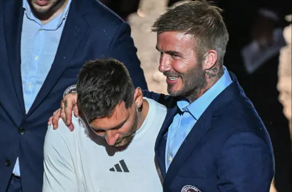 David Beckham rompe la MLS con otra leyenda del Barça: Leo Messi alucina con su nueva dupla