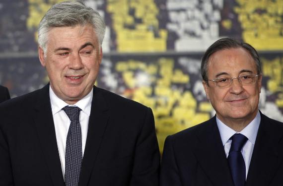 Reunión exprés y secreta entre Florentino y Ancelotti con el genio antes del Villarreal: será blanco