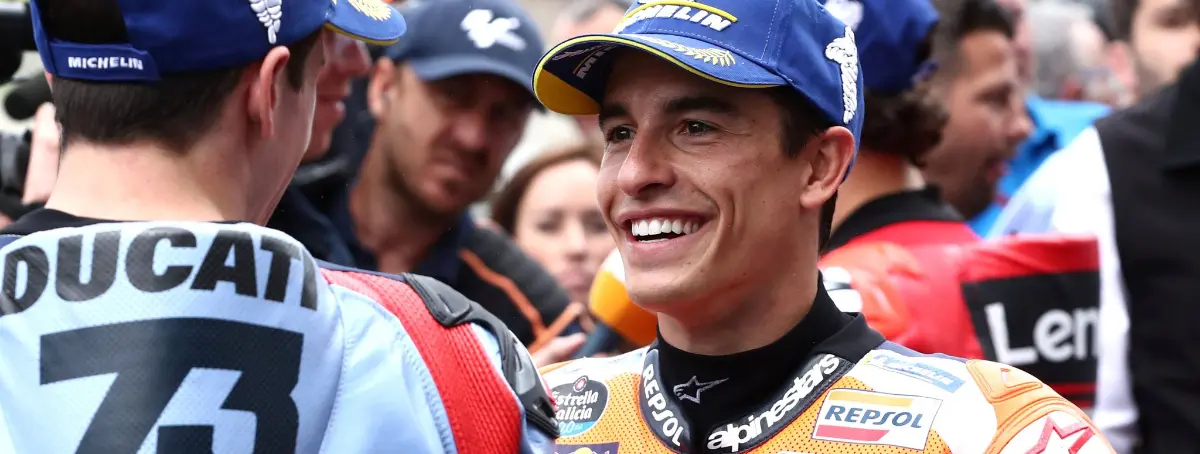 Nuevos datos de Marc Márquez y Gresini van a tumbar a Bagnaia, Martín e incluso Fernando Alonso