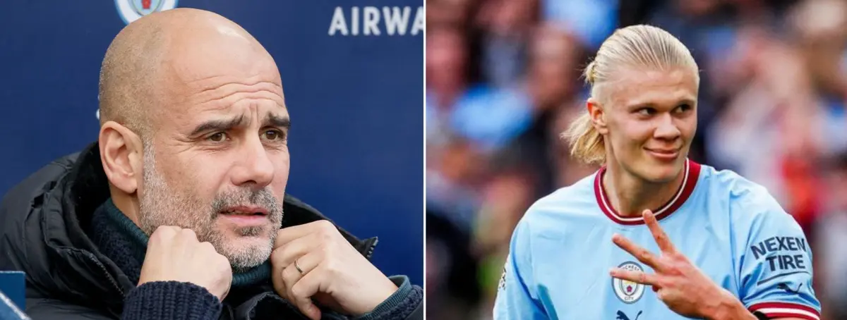 Filtrado el informe que hará llorar a Pep Guardiola por Haaland: menos de 150M y el Madrid, atento