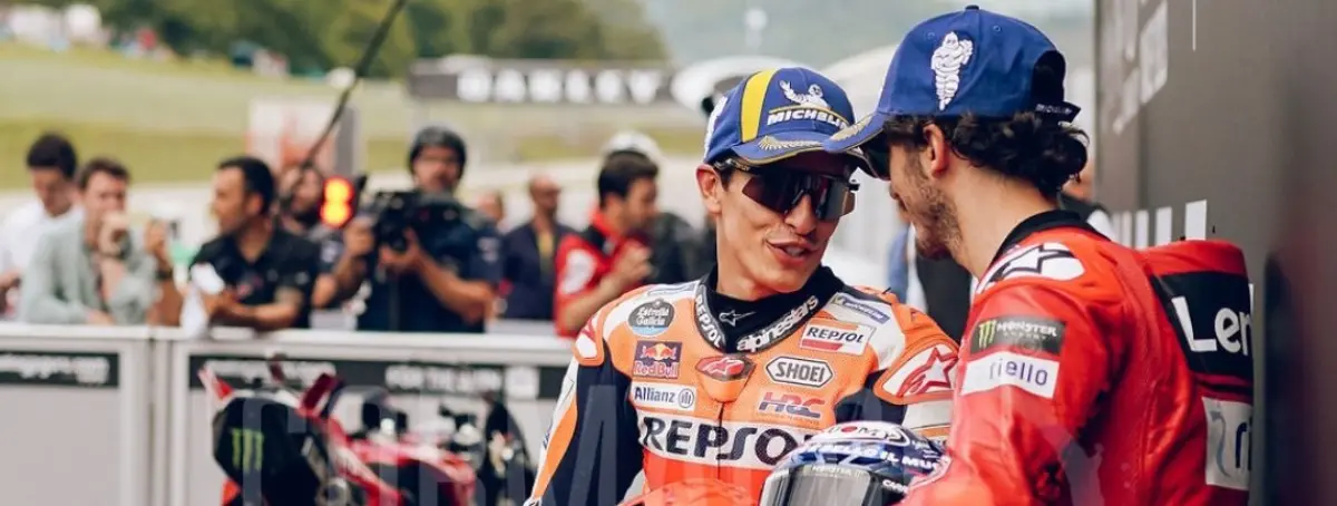 Torpeza de Ducati: acerca a Márquez al puesto de Bagnaia y Valentino Rossi da la exclusiva de Honda