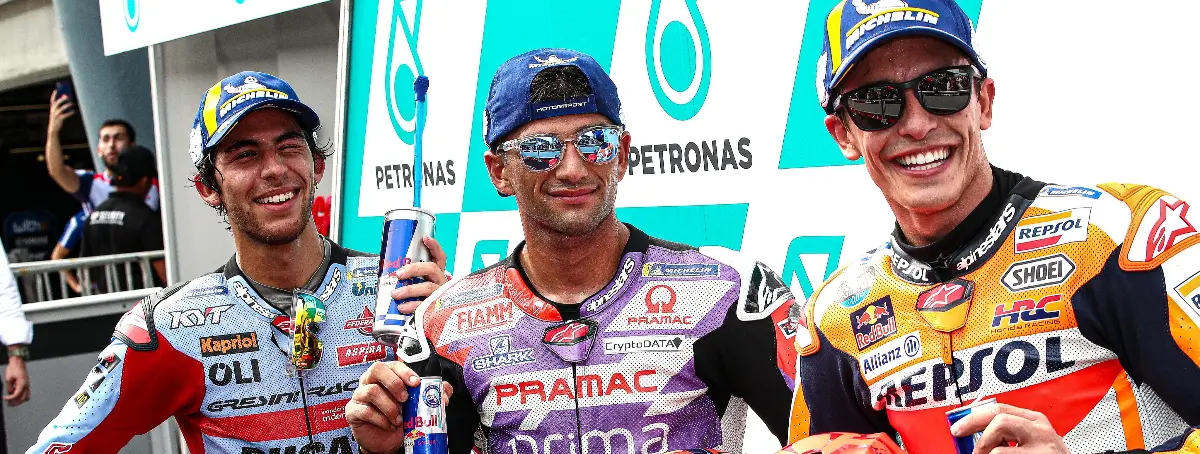 Martín atiza, Bastianini responde ninguneado a Marc Márquez y Ducati le advierte a él y a Bagnaia