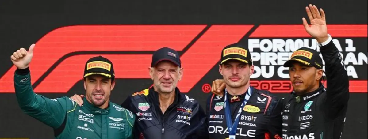 Durísimo golpe en el mentón de Fernando Alonso a Max Verstappen y Lewis Hamilton antes del mundial