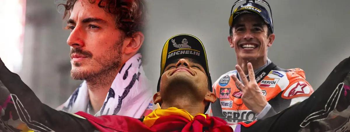 Nuevos datos de Ducati y Marc Márquez que ya sí ponen nerviosos a Bagnaia, Jorge Martín y Bastianini