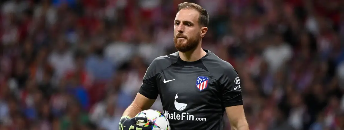 Simeone avisa a Oblak en Madrid: o espabila o le sentará el nuevo aliado de Giménez y Hermoso