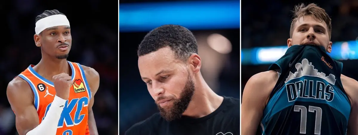 Luka Doncic se une a Shai Gilgeous-Alexander y echan a Steph Curry: cambio brutal en el All-Star