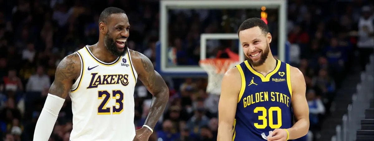 LeBron convence a Stephen Curry, solo salvará a uno y Joel Embiid halla al recambio de James Harden