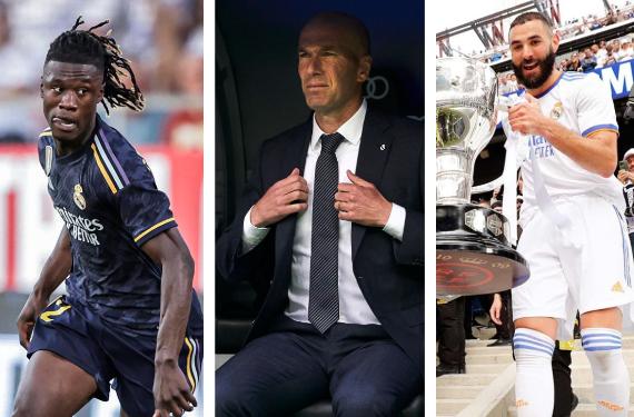 Camavinga, Zidane y Benzema muestran el camino a la estrella mundial que enamora al madridismo