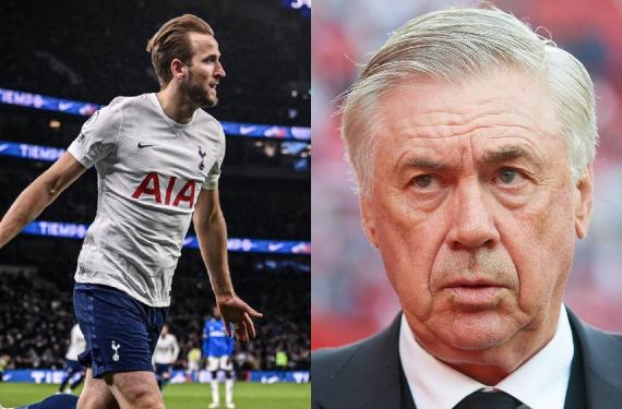 Es tan bestia la sorpresa que piden al Real Madrid que recule con Ancelotti: Harry Kane, a un paso