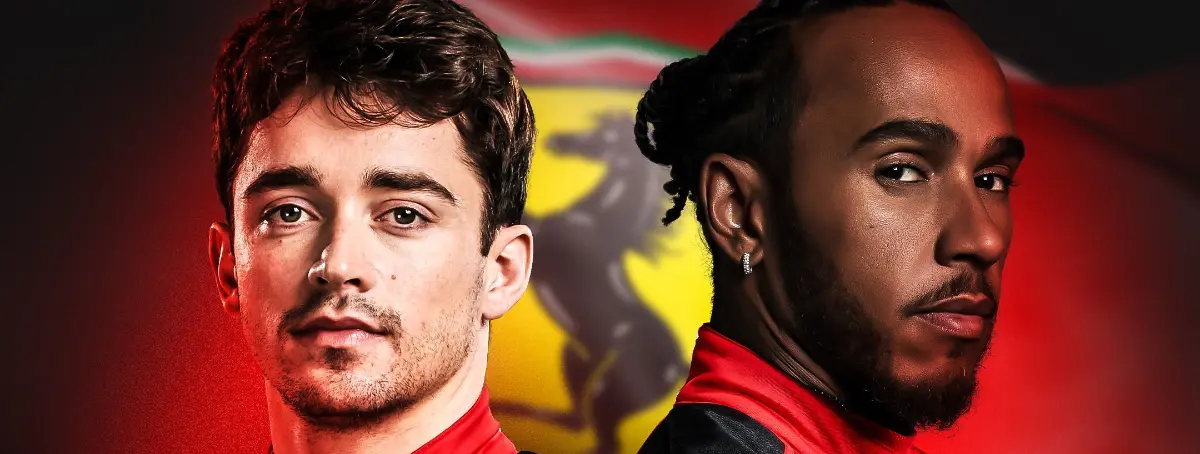 Monumental brecha en Ferrari por culpa de Hamilton: hiela al inglés y enfurece mucho a Leclerc