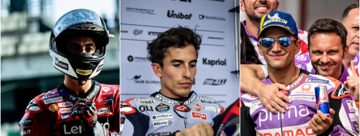 Ducati se parte en Sepang: mosquea Márquez, palo de Jorge Martín y guerra con Bagnaia y Bastianini