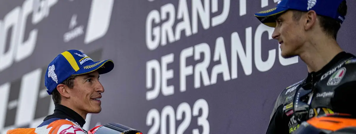 Feo gesto en Honda con Marc Márquez por Rossi, Michelín sitúa al 93 junto a Bagnaia y Ducati avisa