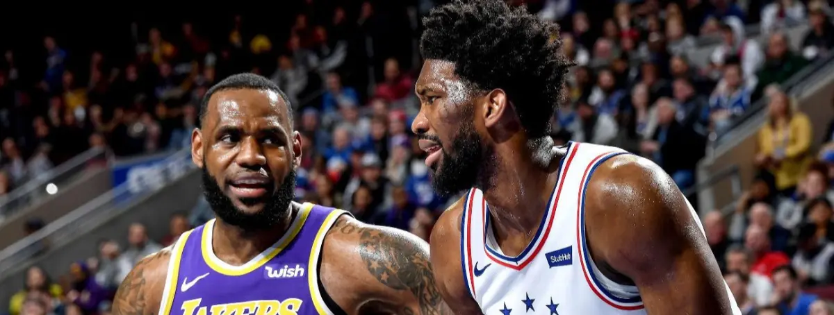 Desvelada la doble locura que casi cambió la NBA: Steph Curry y Joel Embiid tantearon a LeBron James