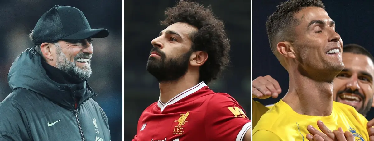 Liverpool espera el peor final con Mohamed Salah: abandona con Klopp y CR7 lo espera como Benzema