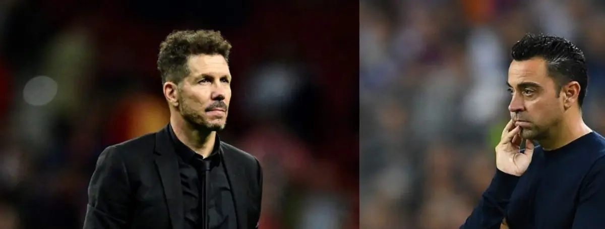 Simeone da la sorpresa y pide el fichaje del español que es suplente con Xavi: llegaría gratis