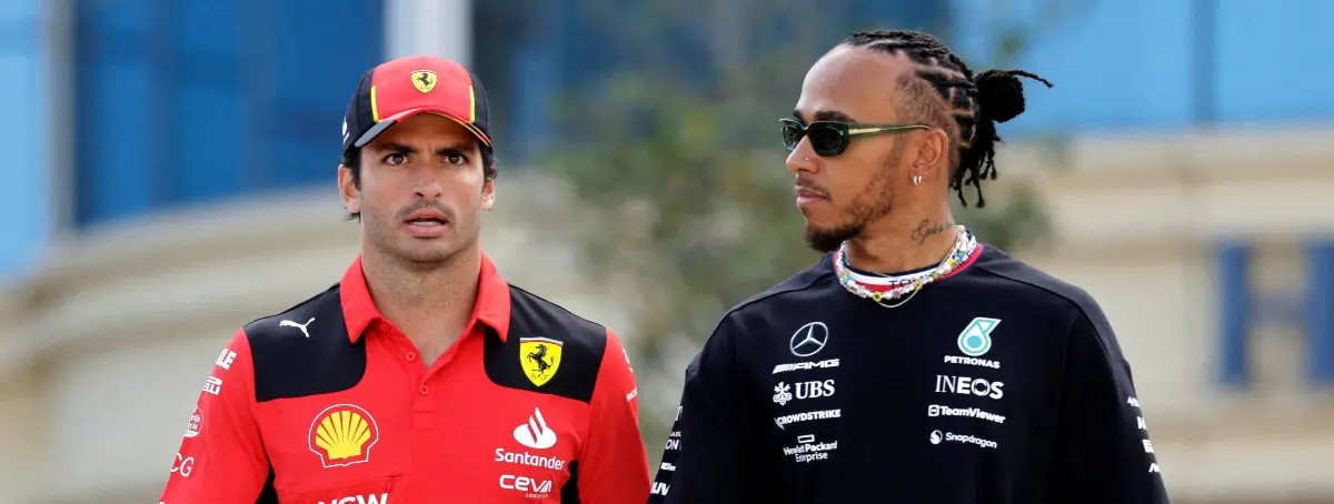 Lewis Hamilton y Carlos Sainz confirman la pesadilla de Ferrari: traición y el español ya amenaza