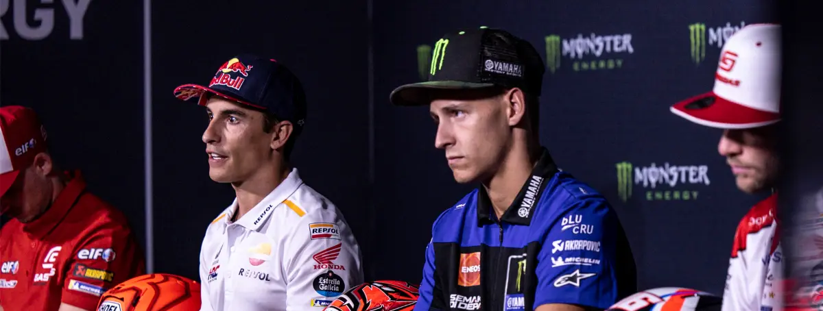 Brutal declaración en Yamaha que desespera a Fabio Quartararo: en 2025 puede ser como Marc Márquez