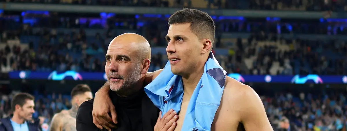 Pep Guardiola define el nuevo rival de Rodri: un galáctico de 60M de Emery que mejora a Casemiro