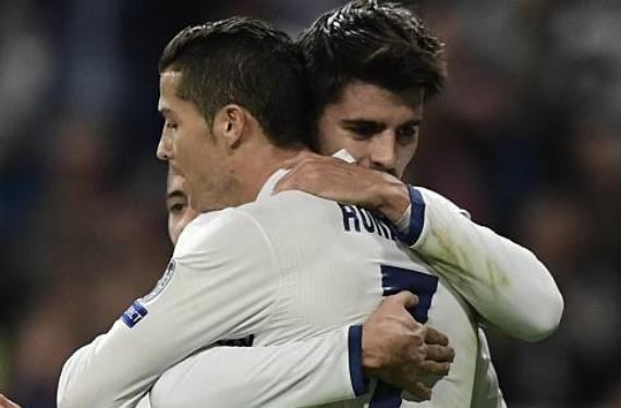 De la Fuente tacha a Morata del duelo ante James y Vinicius; su recambio jugó con CR7 y Di María