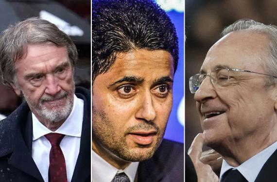 Ratcliffe y Al-Khelaïfi prometen a regañadientes 30M a Florentino y Ancelotti ahora quizá no acepte