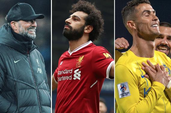 Liverpool espera el peor final con Mohamed Salah: abandona con Klopp y CR7 lo espera como Benzema