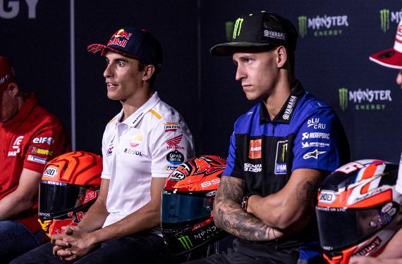 Brutal declaración en Yamaha que desespera a Fabio Quartararo: en 2025 puede ser como Marc Márquez