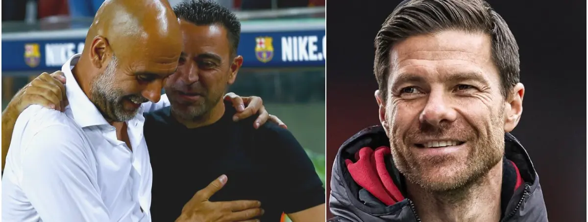 Xabi Alonso y Xavi se cuelan en de pronto en el futuro de Jürgen Klopp y Pep Guardiola ¿Es posible?