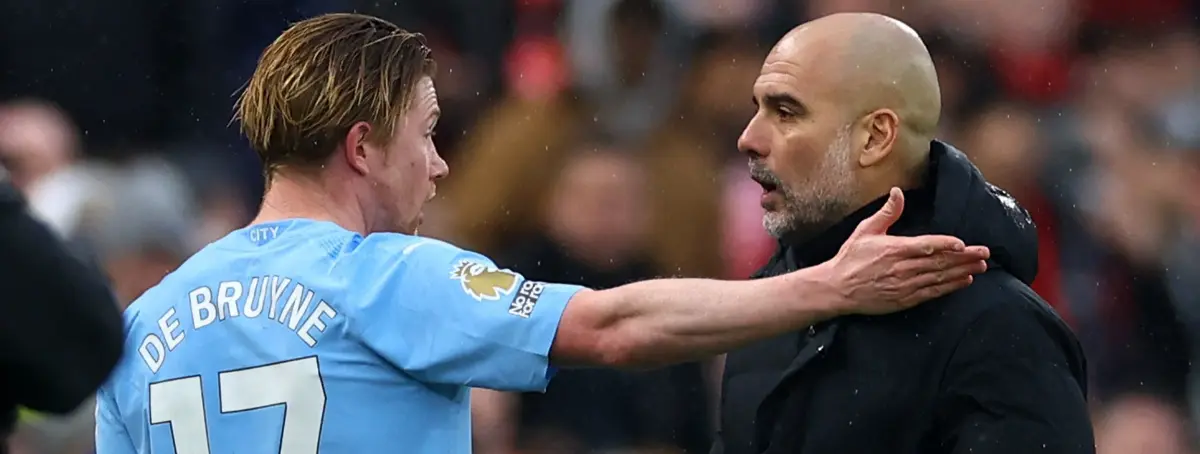 Fractura inédita en años en el City de Guardiola: De Bruyne se amotina con su número 2, Klopp sonríe