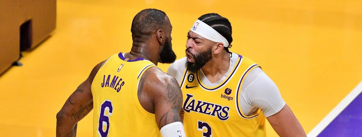 Inadmisible versión de los Lakers que hunde a LeBron James y Anthony Davis: nadie se lo esperaba