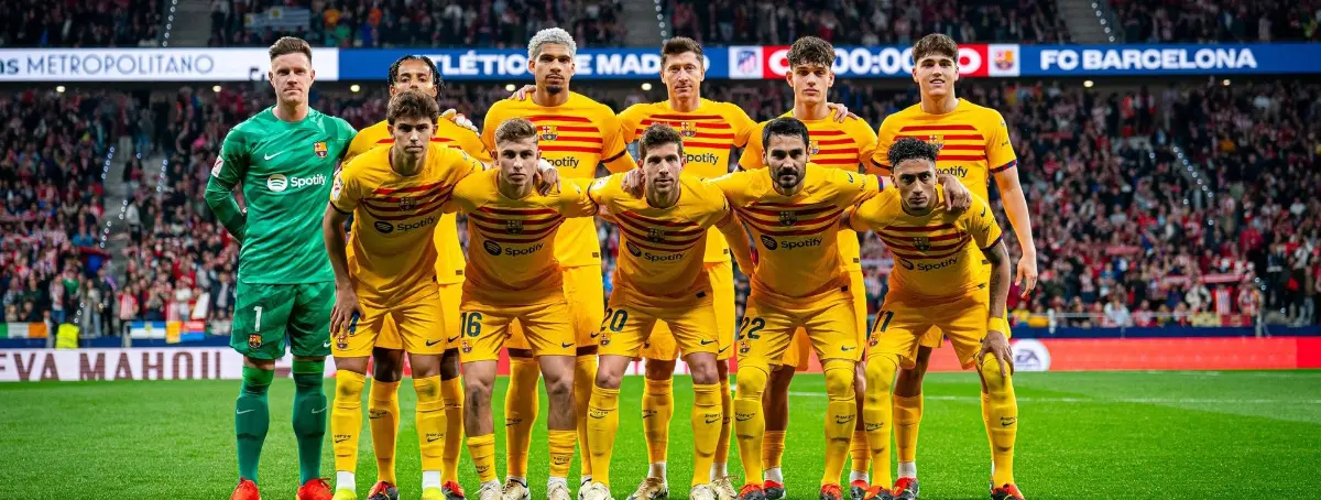 Palo antes de visitar el PSG, Xavi pierde al socio de Cubarsí y Araujo y a la clave anti Mbappé