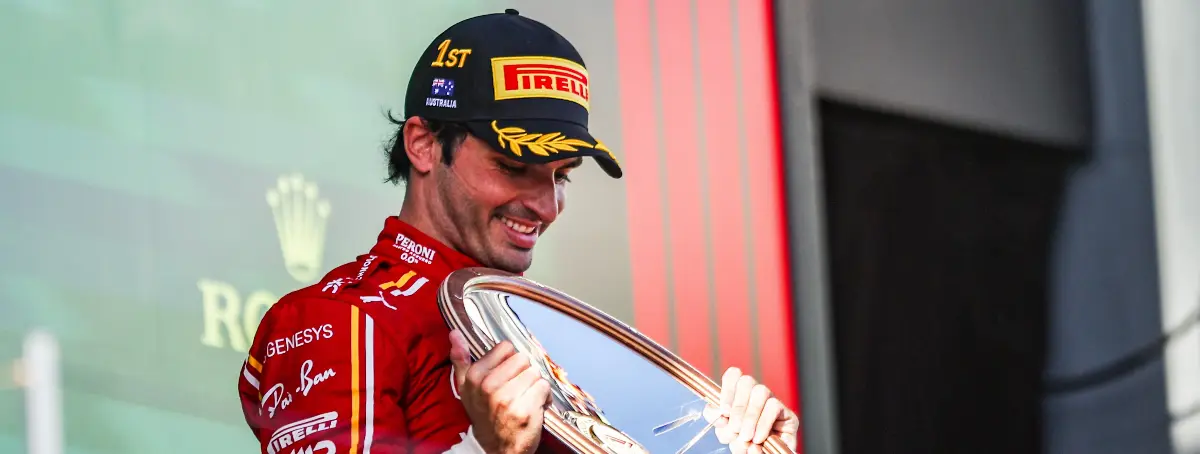 Carlos Sainz ridiculiza a Ferrari en Australia y Lewis Hamilton es el culpable de todo