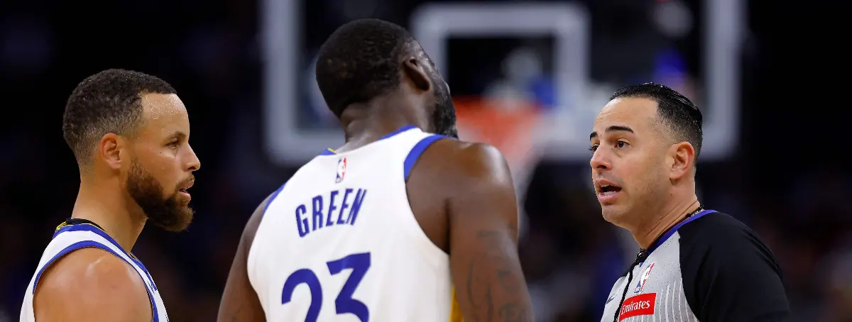 Draymond Green deja tirado a Steph Curry y la crisis de los Warriors estalla por culpa de Rockets